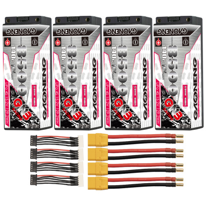 GAONENG GNB LiHV 4S 15.2V 8500mAh 140C 5mm Bullet Hard Case LiPo Battery