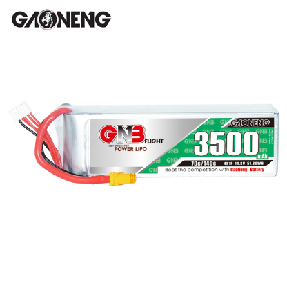 GAONENG GNB 4S 14.8V 3500mAh 70C XT60 LiPo Battery