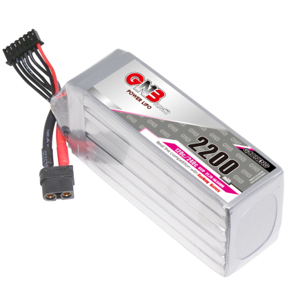 1PCS - GAONENG GNB 6S 22.2V 2200mAh 120C XT60 LiPo Battery