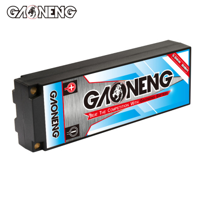 1PC - GAONENG GNB 2S 7.4V 6200mAh 90C 5mm Bullet Hard Case LiPo Battery T-Plug