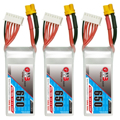 GAONENG GNB 6S 22.2V 650mAh 80C XT30 LiPo Battery