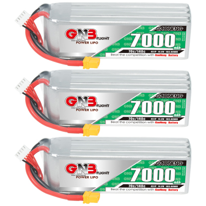GAONENG GNB 4S 14.8V 7000mAh 70C LiPo Battery XT60