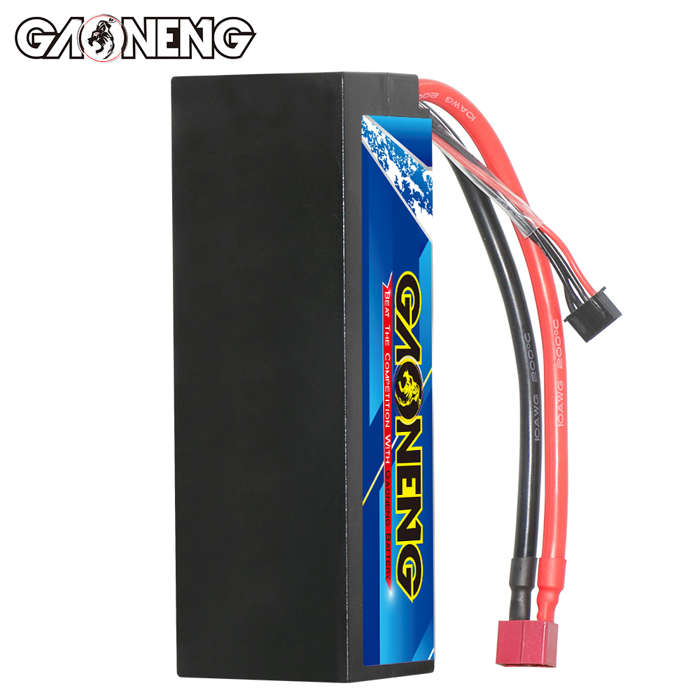 GAONENG GNB 3S 11.1V 5500mAh 100C Cabled Hard Case LiPo Battery T-PLUG