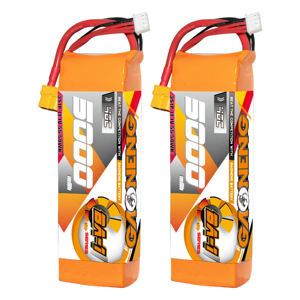 GAONENG GNB BA-1 Series 3S 11.1V 5000mAh 40C LiPo Battery XT60