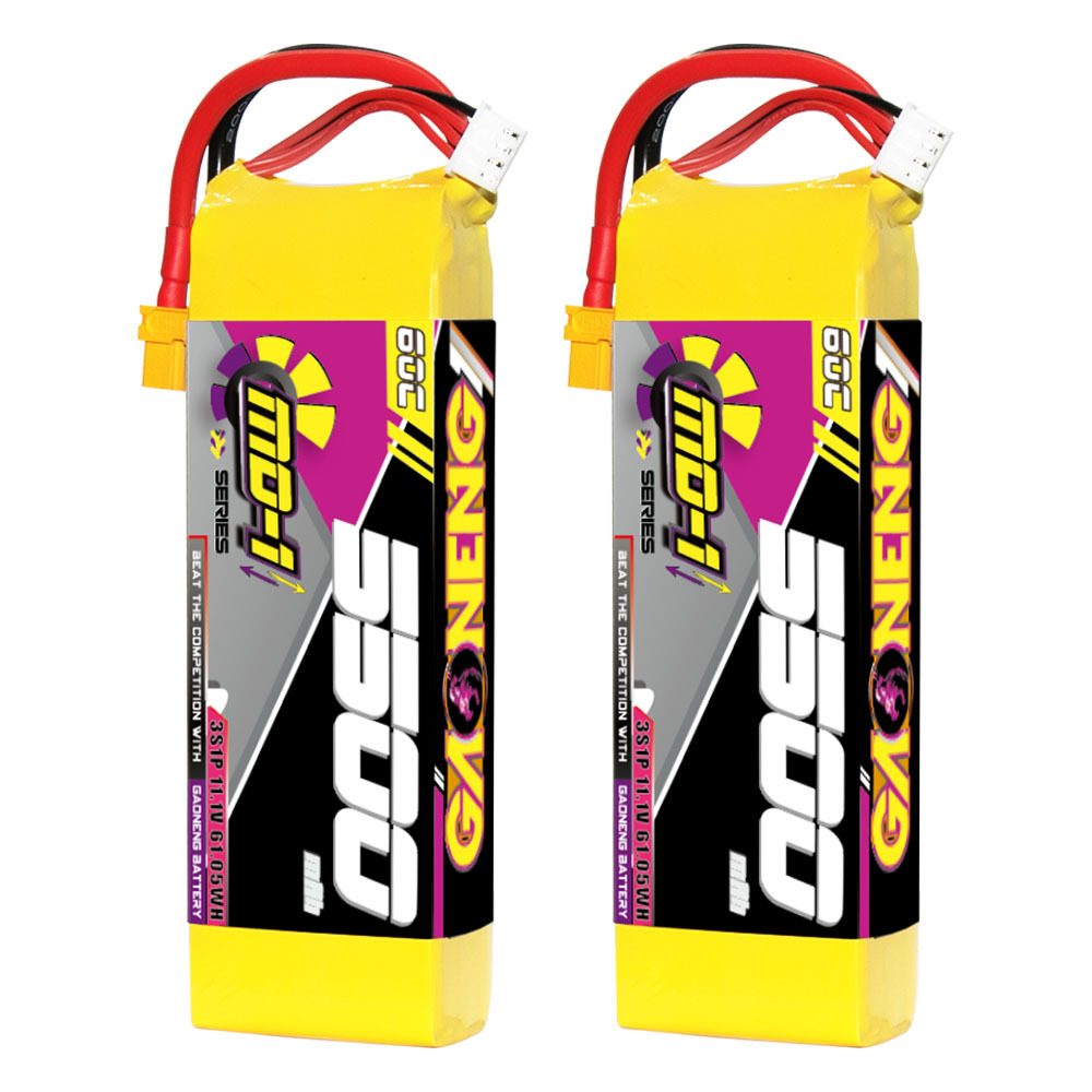 GAONENG GNB MD-1 Series 3S 11.1V 5500mAh 60C LiPo Battery XT60