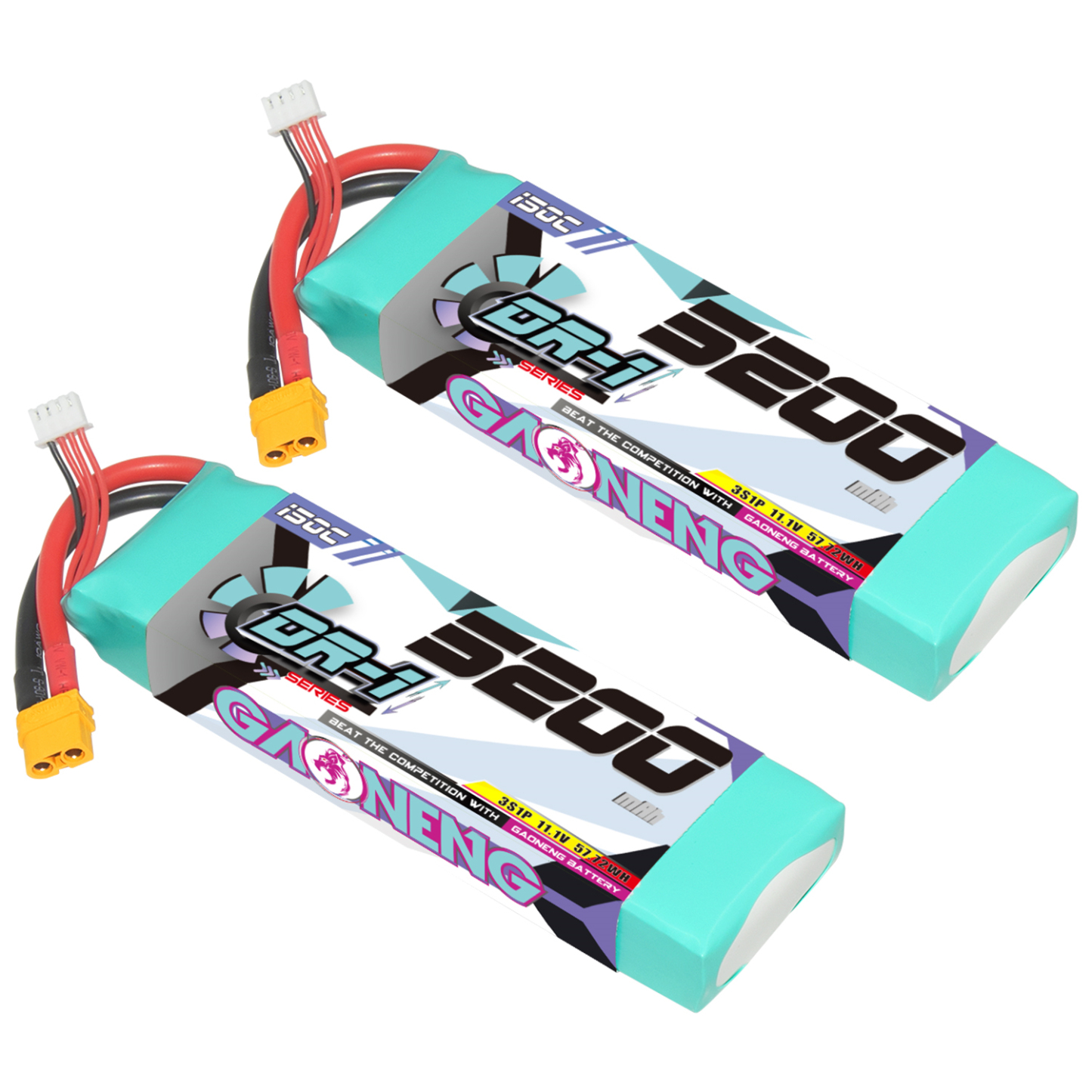 GAONENG GNB DR-1 Series 3S 11.1V 5200mAh 150C LiPo Battery XT60
