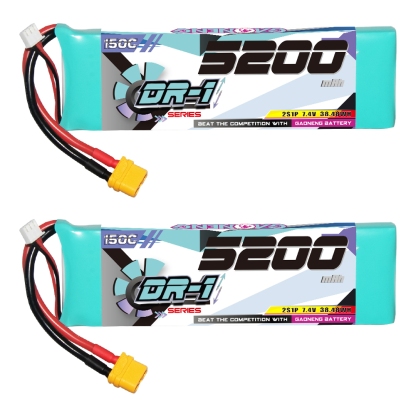 GAONENG GNB DR-1 Series 2S 7.4V 5200mAh 150C LiPo Battery XT60