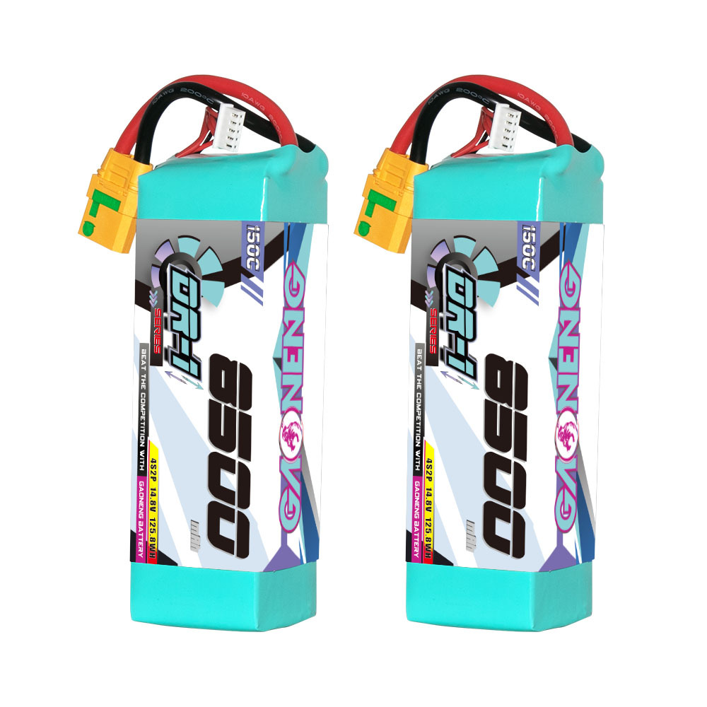 GAONENG GNB DR-1 Series 4S 14.8V 8500mAh 150C LiPo Battery XT90S Anti Spark