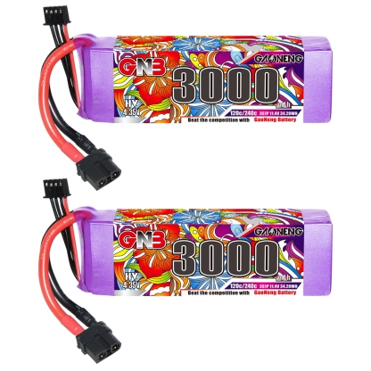 GAONENG GNB LiHV 3S 11.4V 3000mAh 120C XT60 LiPo Battery