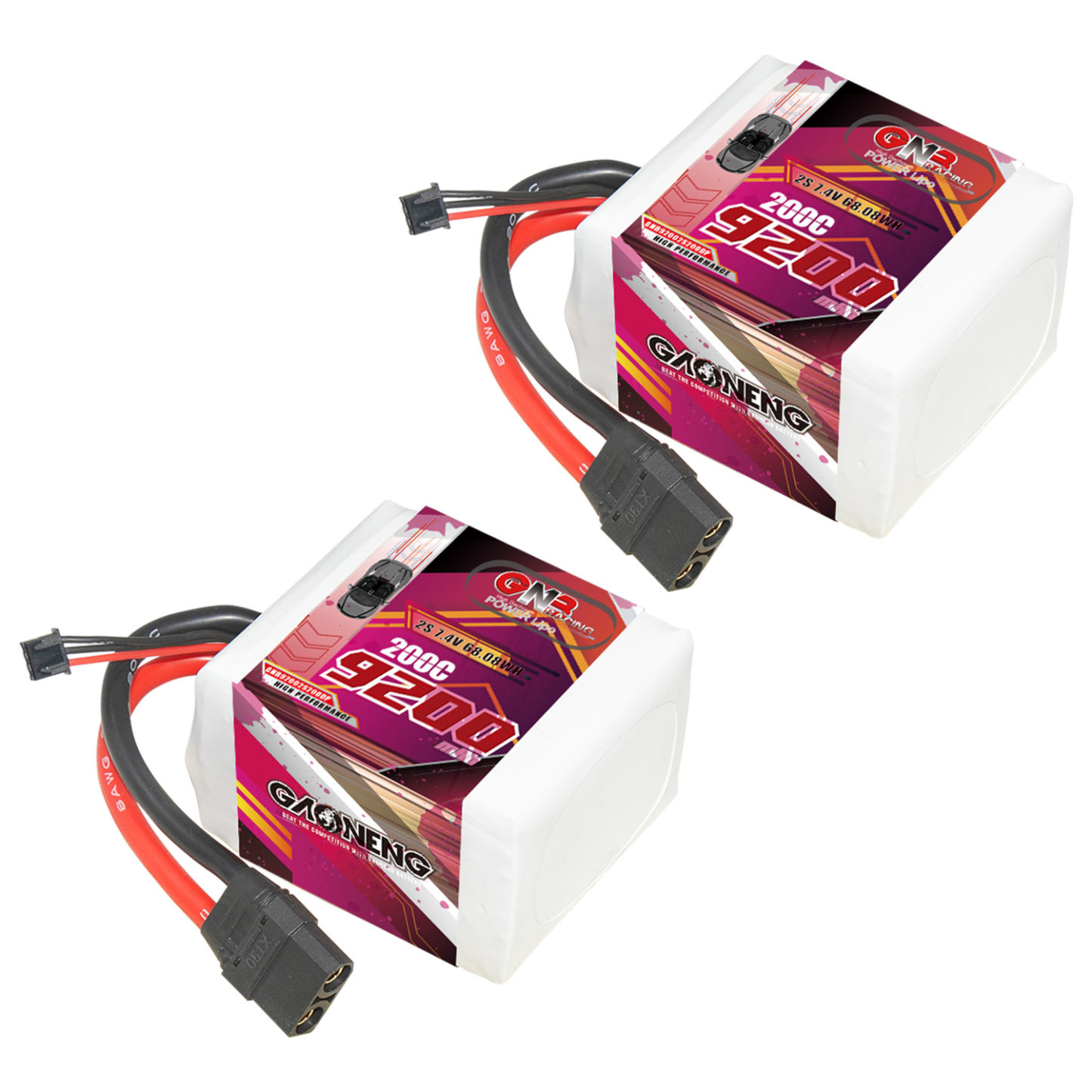 GAONENG GNB 2S 7.4V 9200mAh 200C LiPo Battery XT90