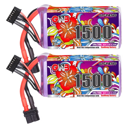 GAONENG GNB LiHV 6S 22.8V 1500mAh 120C XT60 LiPo Battery