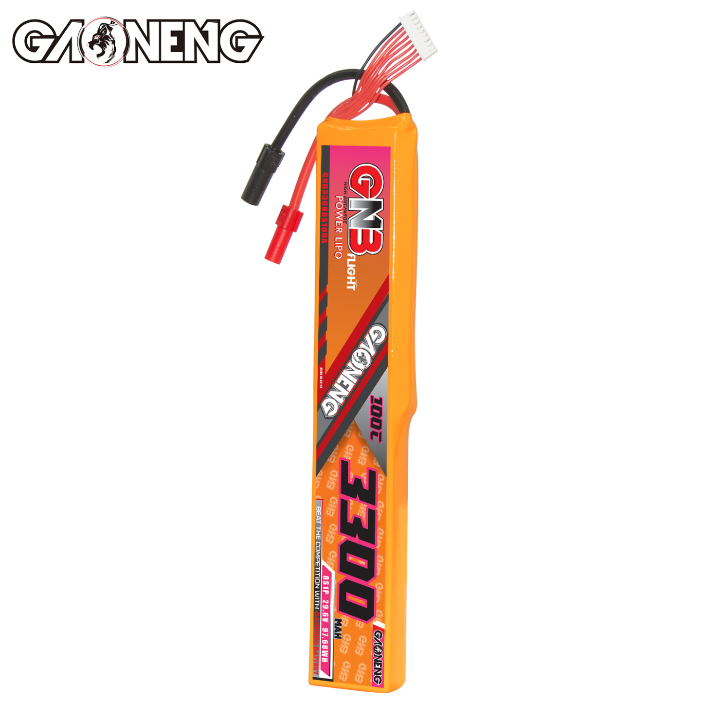 GAONENG GNB 8S 29.6V 3300mAh 100C LiPo Battery XT150
