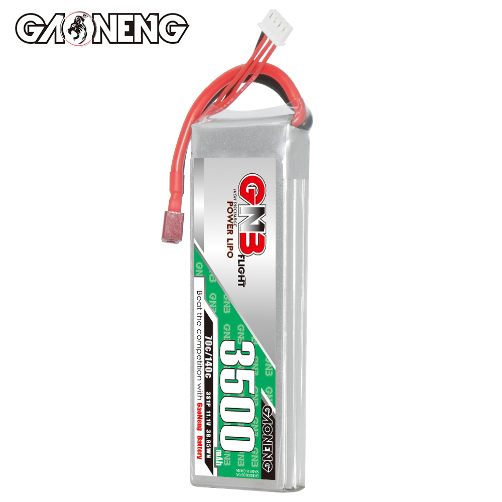 GAONENG GNB 3S 11.1V 3500mAh 70C LiPo Battery T-PLUG