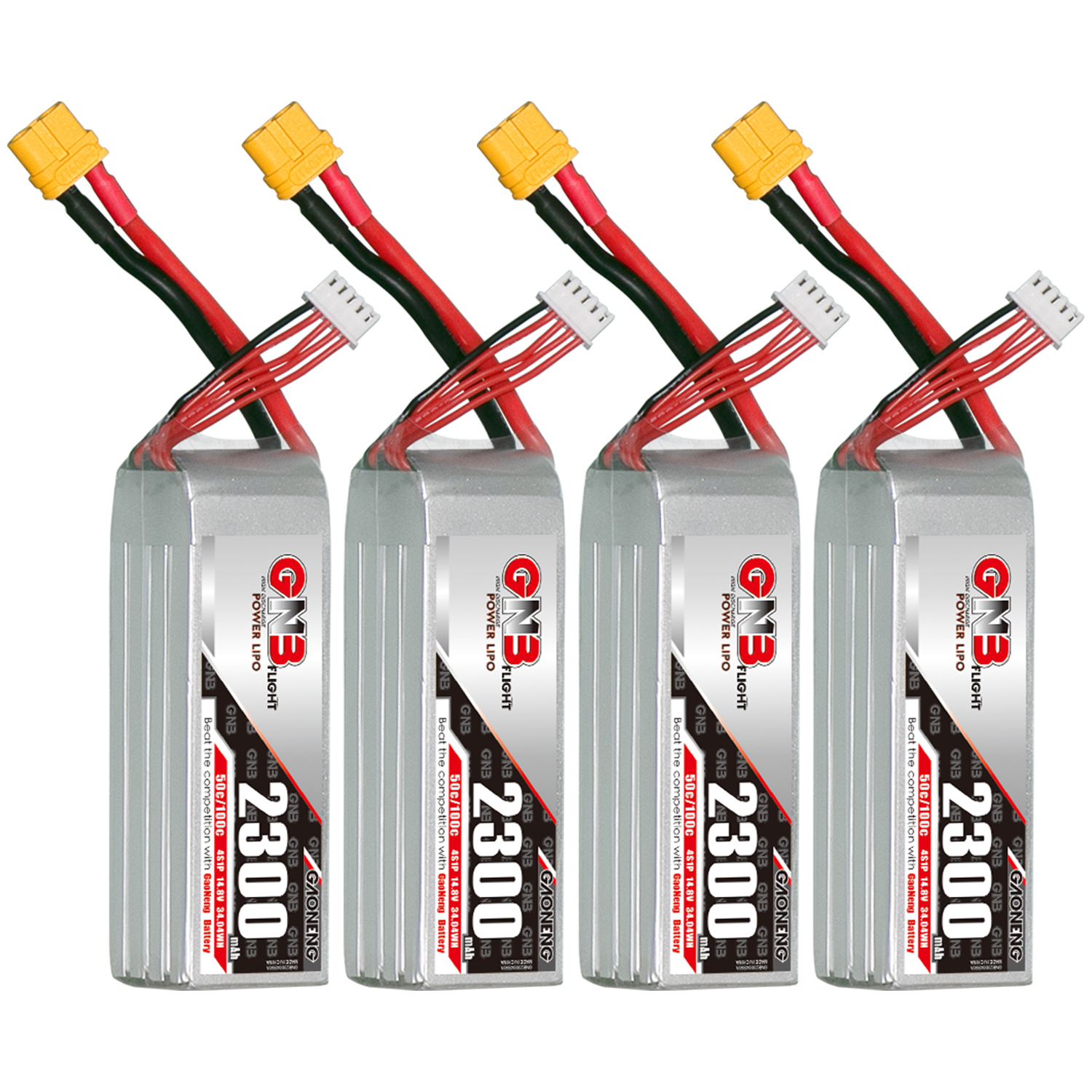 GAONENG GNB 4S 14.8V 2300mAh 50C XT60 LiPo Battery