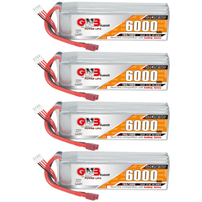 GAONENG GNB HV 3S 11.4V 6000mAh 70C LiPo Battery T-PLUG