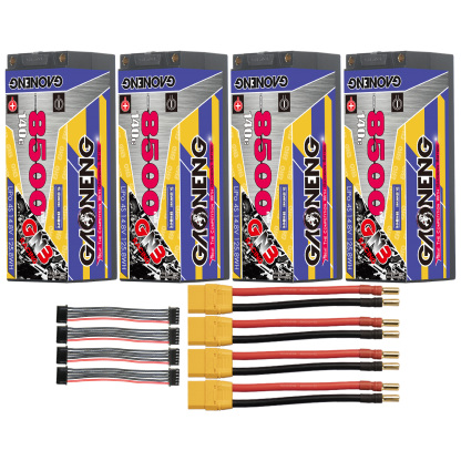GAONENG GNB 4S 14.8V 8500mAh 140C 5mm Bullet Hard Case LiPo Battery