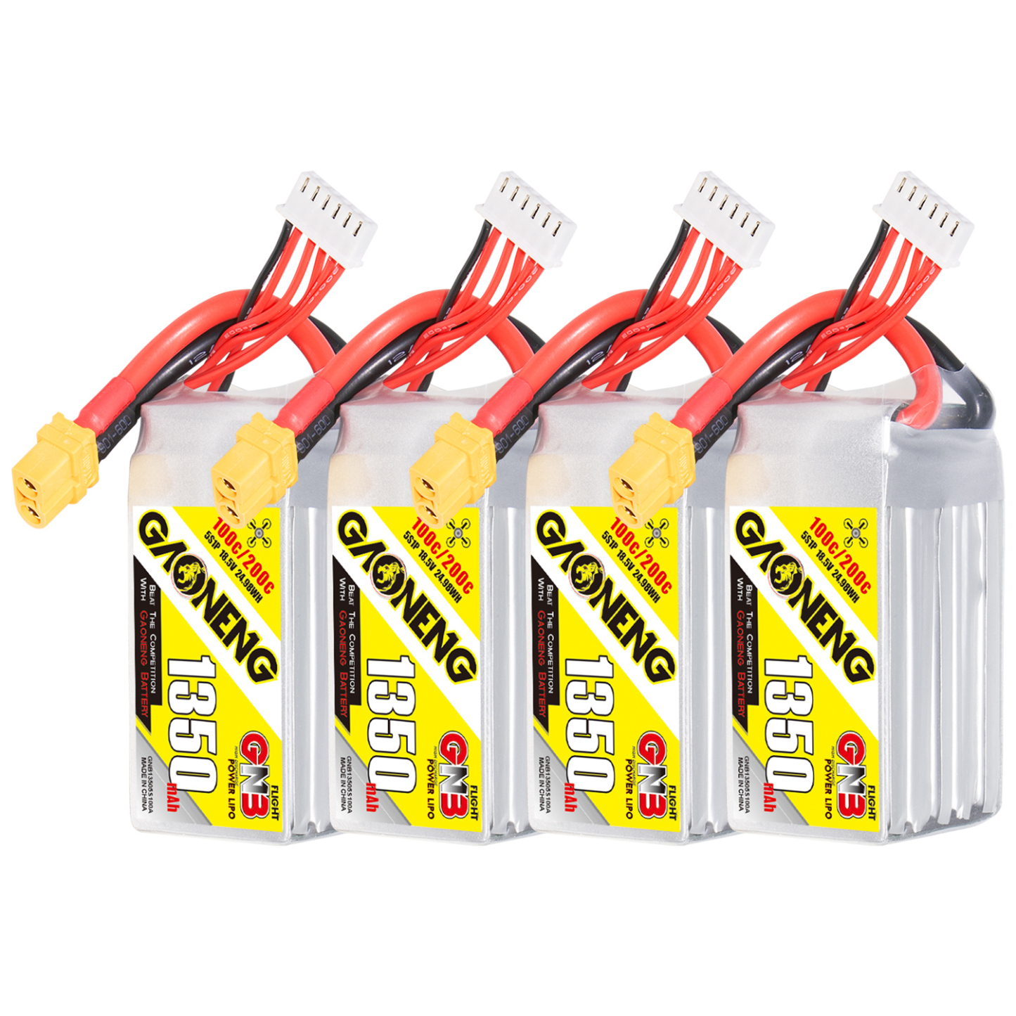 GAONENG GNB 5S 18.5V 1350mAh 100C XT60 LiPo Battery