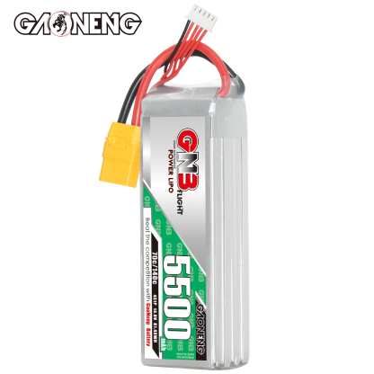 1PC - GAONENG GNB 4S 14.8V 5500mAh 70C XT90 LiPo Battery
