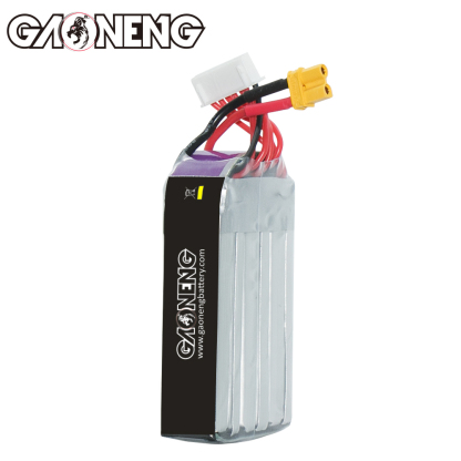 GAONENG GNB LiHV 6S 22.8V 850mAh 60C XT30 LiPo Battery Long Type