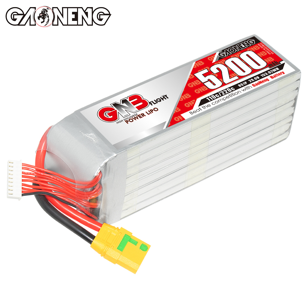 GAONENG GNB 8S 29.6V 5200mAh 110C LiPo Battery XT90S Anti Spark
