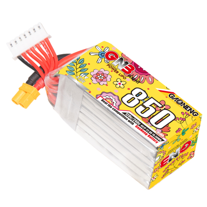 GAONENG GNB LiHV 6S 22.8V 850mAh 120C XT30 Connector LiPo Battery