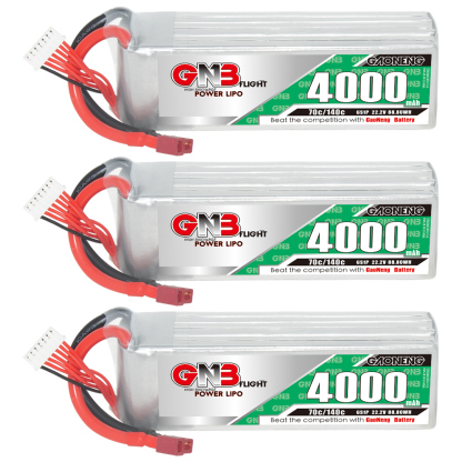GAONENG GNB 6S 22.2V 4000mAh 70C LiPo Battery T-PLUG