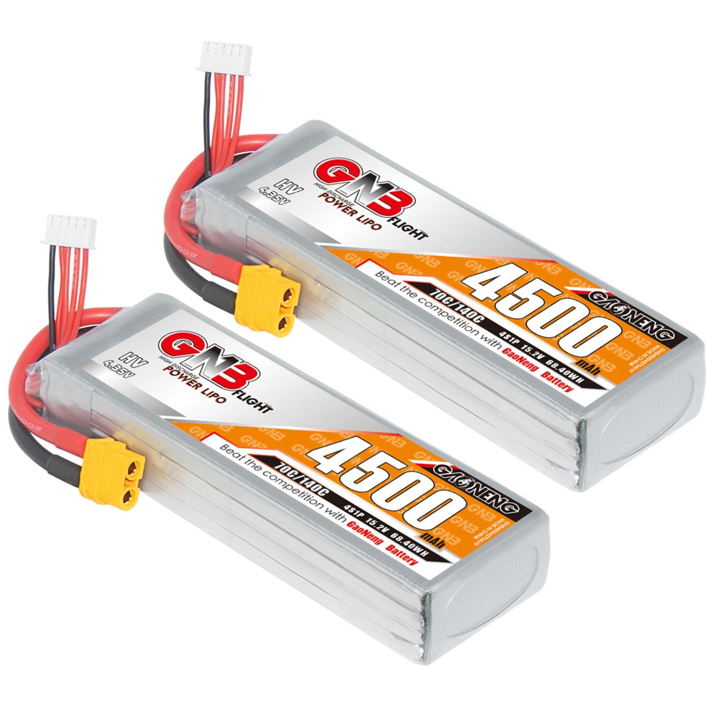 GAONENG GNB LiHV 4S 15.2V 4500mAh 70C LiPo Battery XT60