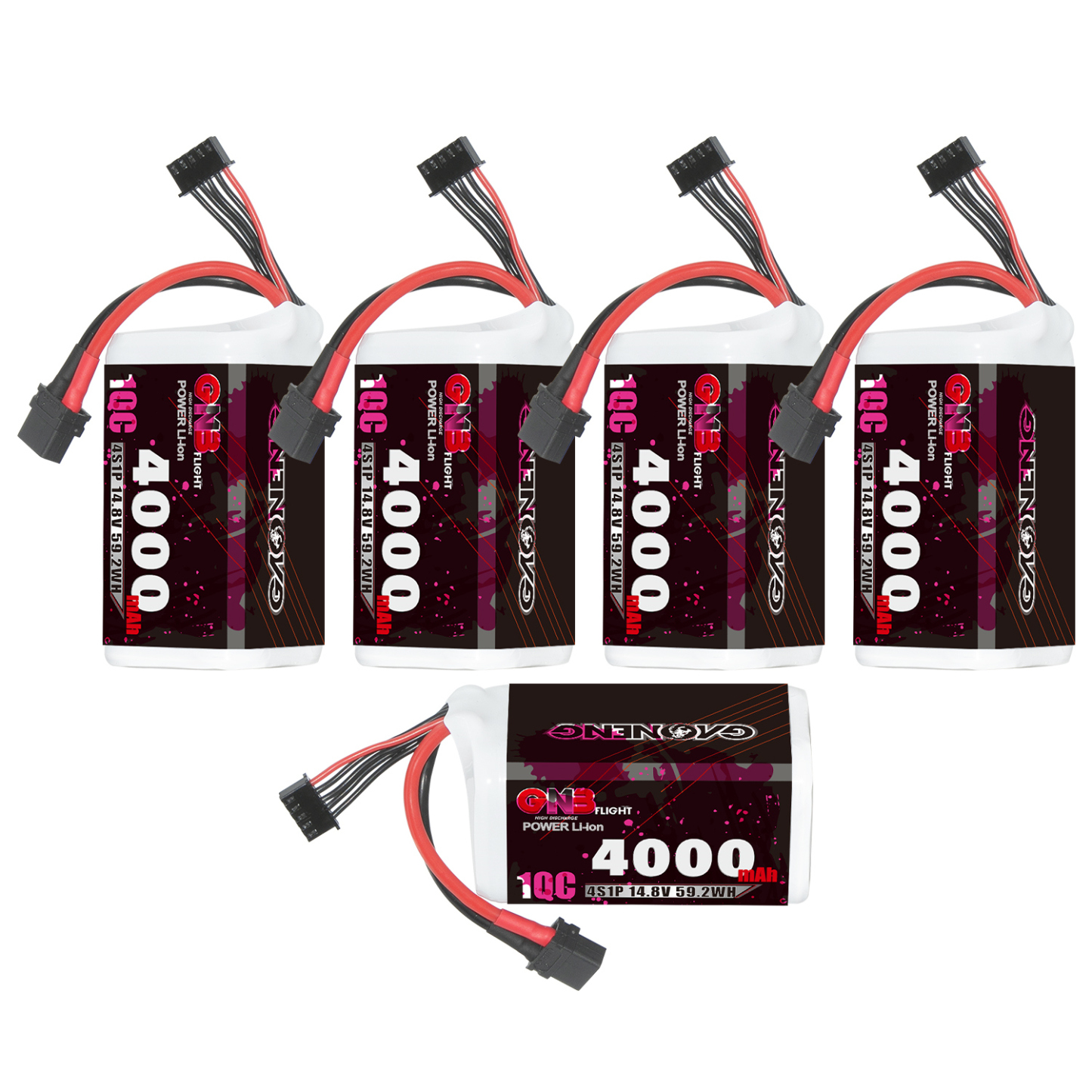 GAONENG GNB 4S 14.8V 4000mAh 10C XT60 Li-ion Battery made with Samsung 21700