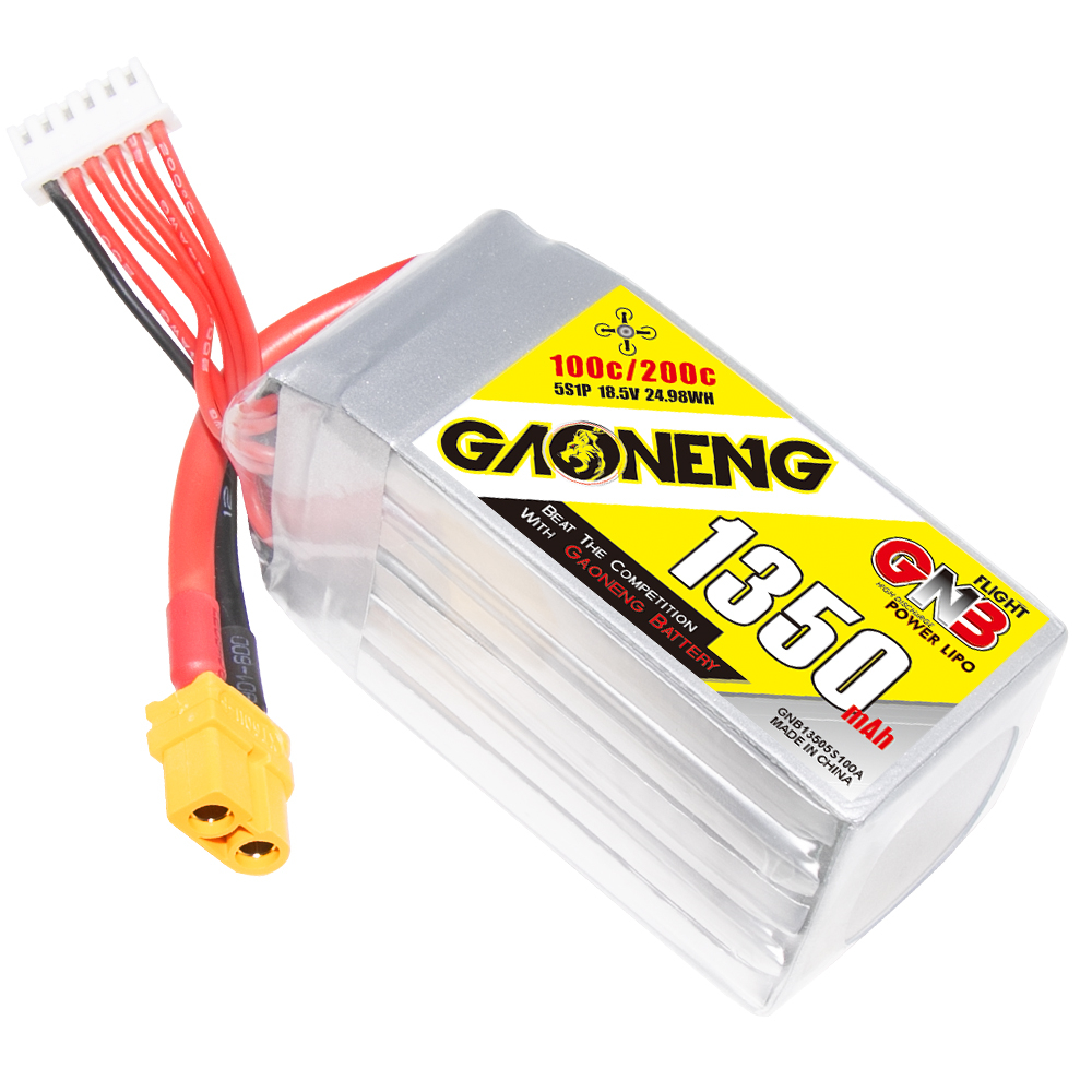 GAONENG GNB 5S 18.5V 1350mAh 100C XT60 LiPo Battery