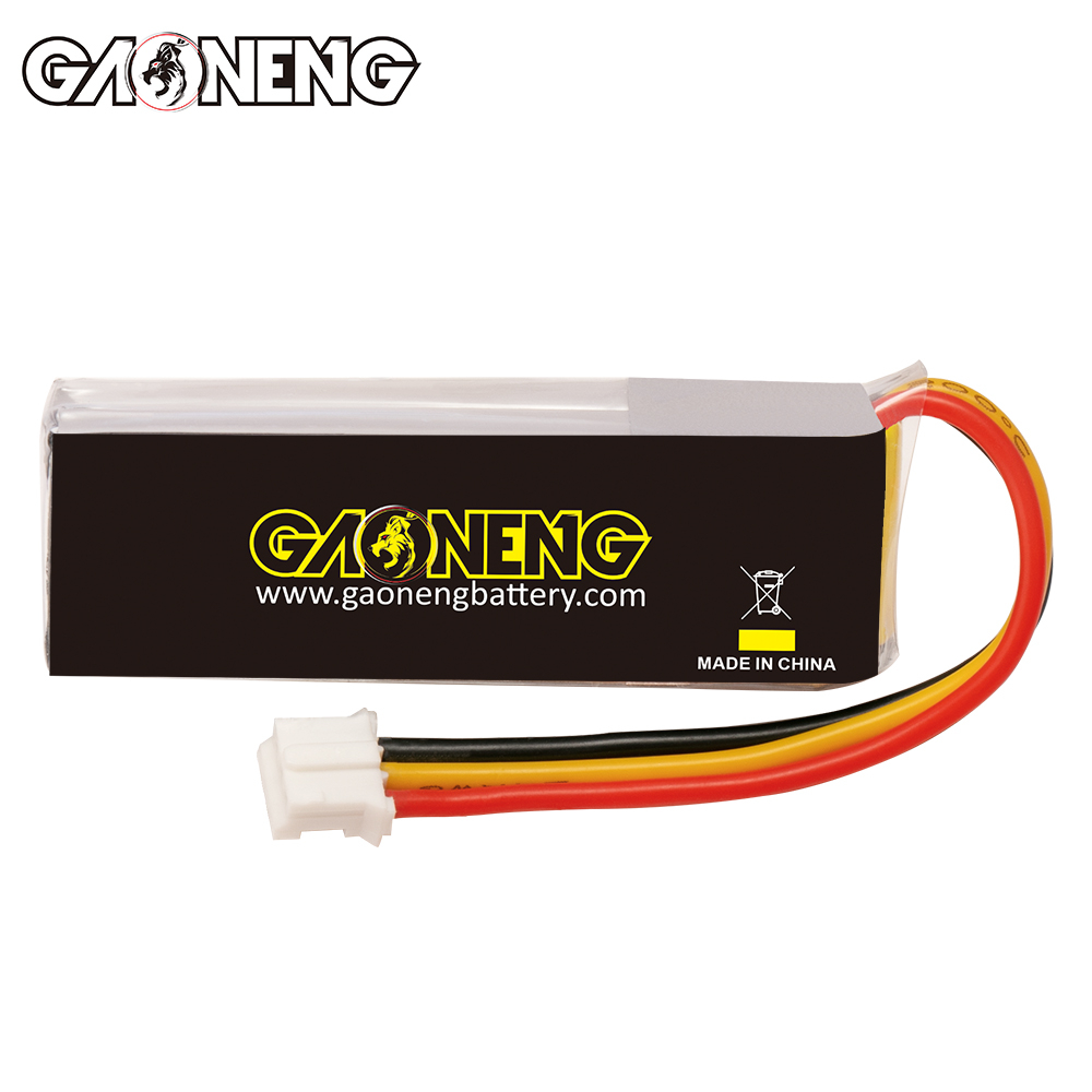 GAONENG GNB LiHV 2S 7.6V 380mAh 90C LiPo Battery PH2.0 3Pin Connector