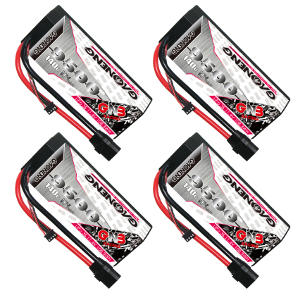 GAONENG GNB LiHV 3S 11.4V 9500mAh 140C Cabled Hard Case LiPo Battery XT90