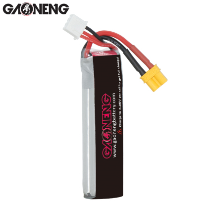 4PCS - GAONENG GNB LiHV 2S 7.6V 550mAh 100C XT30 LiPo Battery