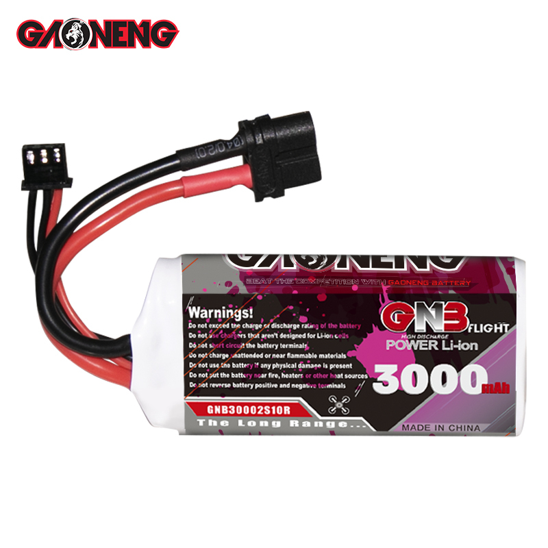 GAONENG GNB 2S 7.4V 3000mAh 10C XT60 Li-ion Battery made with Sony 18650 VTC6