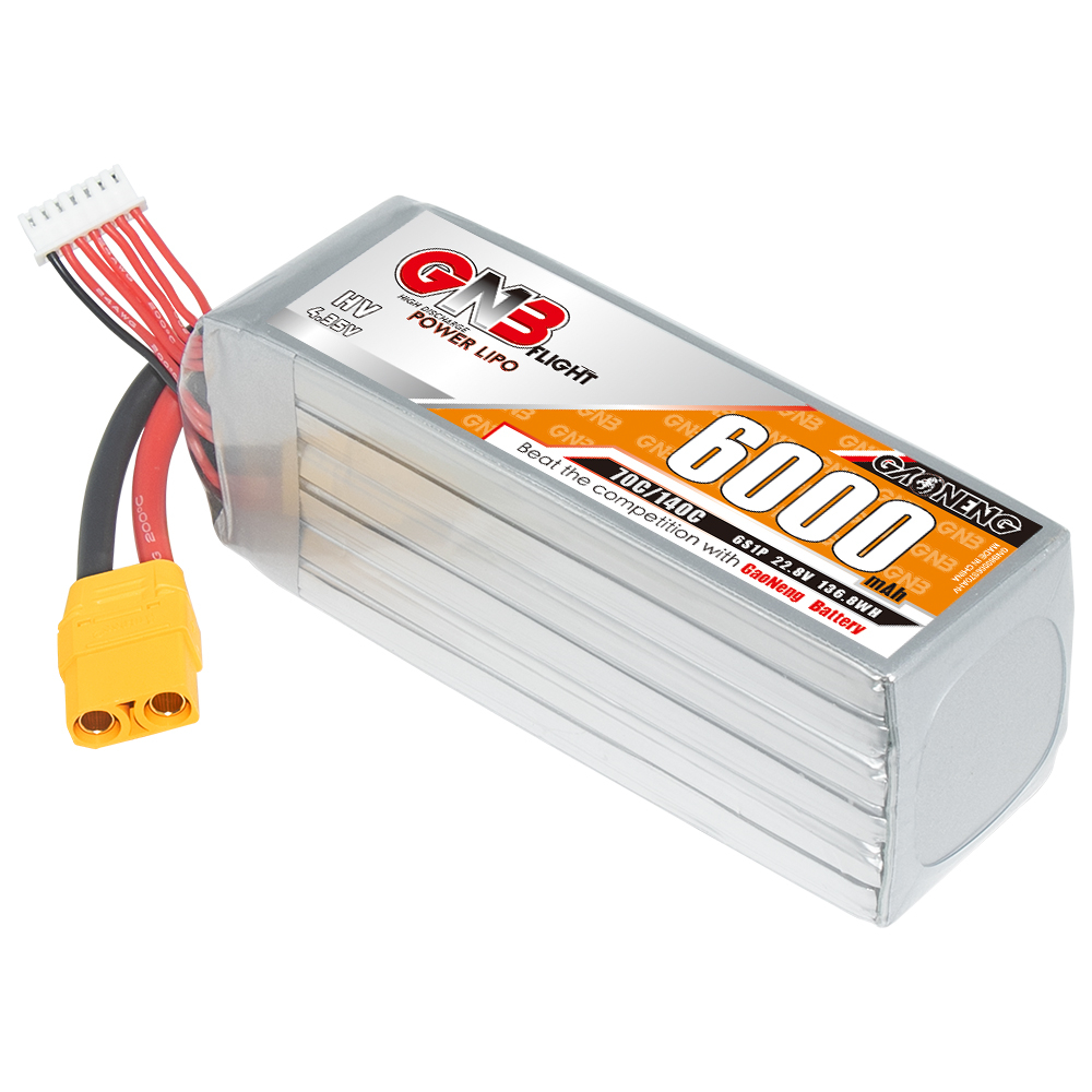 GAONENG GNB HV 6S 22.8V 6000mAh 70C LiPo Battery XT90