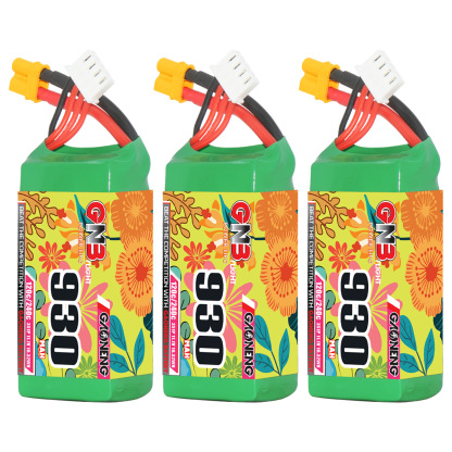 GAONENG GNB 3S 11.1V 930mAh 120C XT30 LiPo Battery