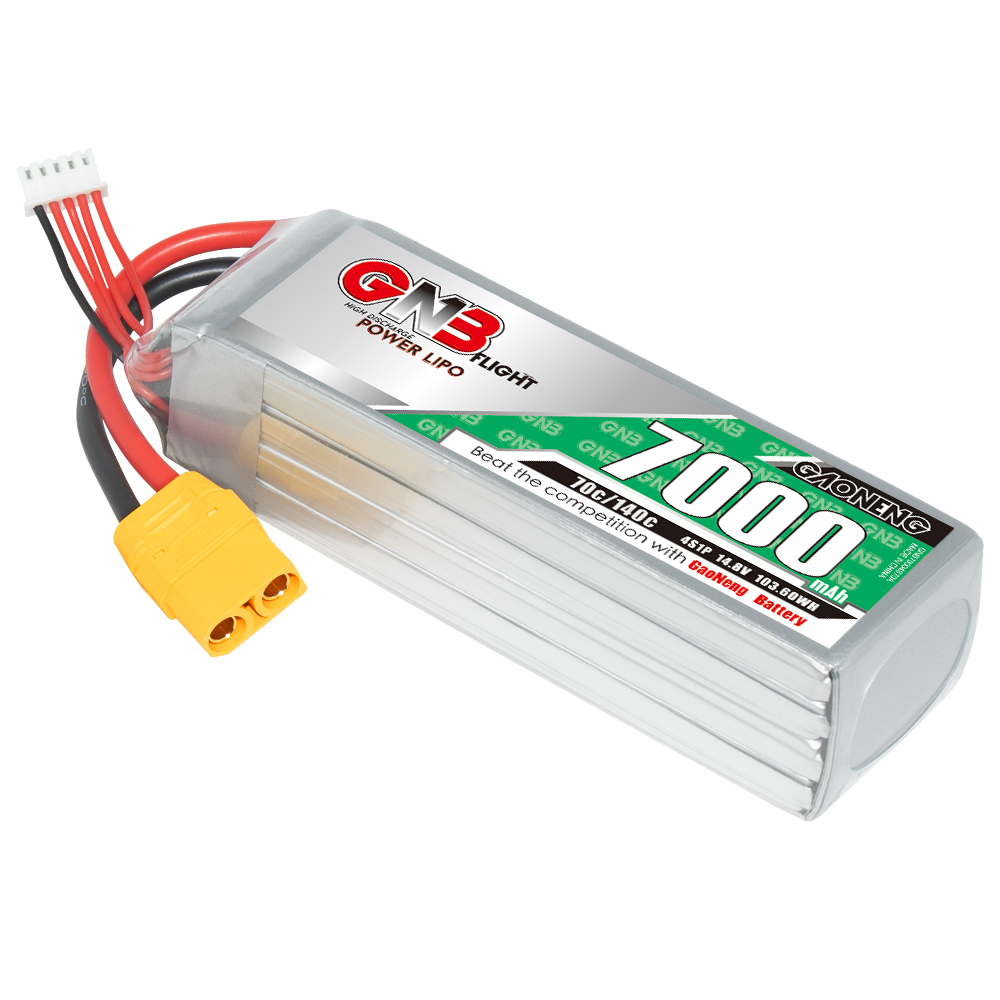 GAONENG GNB 4S 14.8V 7000mAh 70C LiPo Battery XT90