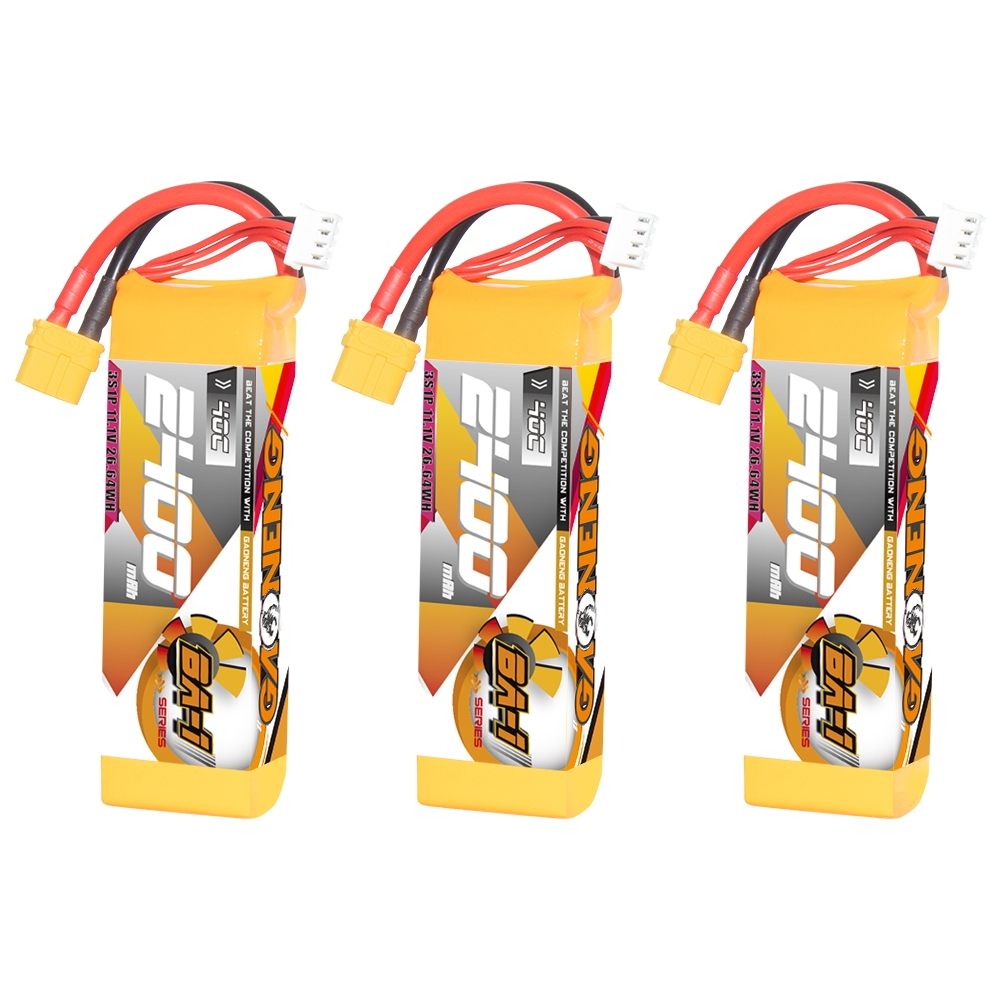 GAONENG GNB BA-1 Series 3S 11.1V 2400mAh 40C LiPo Battery XT60