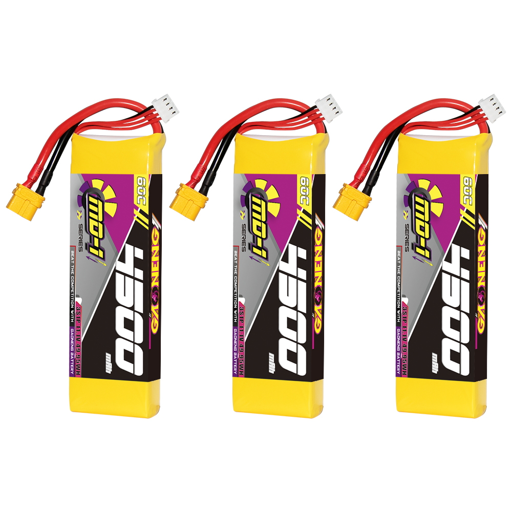 GAONENG GNB MD-1 Series 3S 11.1V 4500mAh 60C LiPo Battery XT60