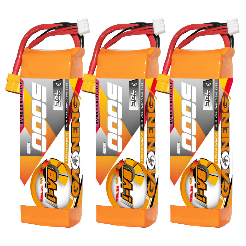 GAONENG GNB BA-1 Series 3S 11.1V 5000mAh 40C LiPo Battery XT60