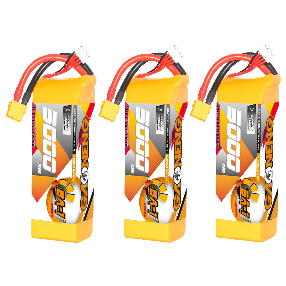 GAONENG GNB BA-1 Series 4S 14.8V 5000mAh 40C LiPo Battery XT60