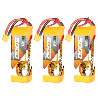 GAONENG GNB BA-1 Series 4S 14.8V 5000mAh 40C LiPo Battery XT60