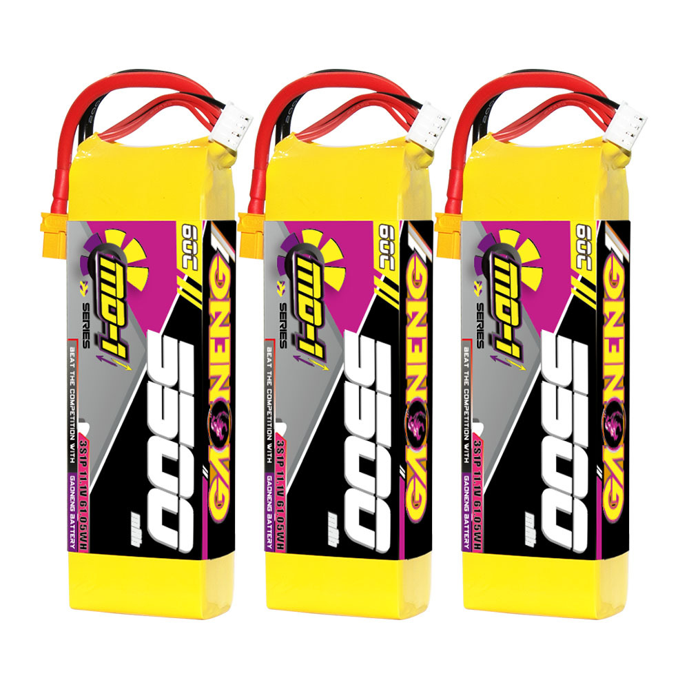 GAONENG GNB MD-1 Series 3S 11.1V 5500mAh 60C LiPo Battery XT60