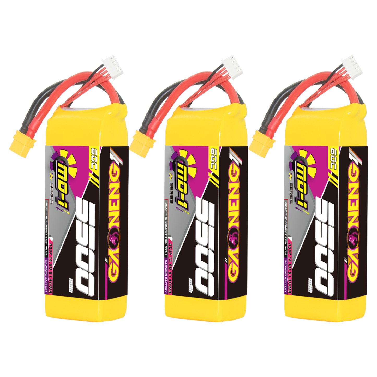 GAONENG GNB MD-1 Series 4S 14.8V 5500mAh 60C LiPo Battery XT60