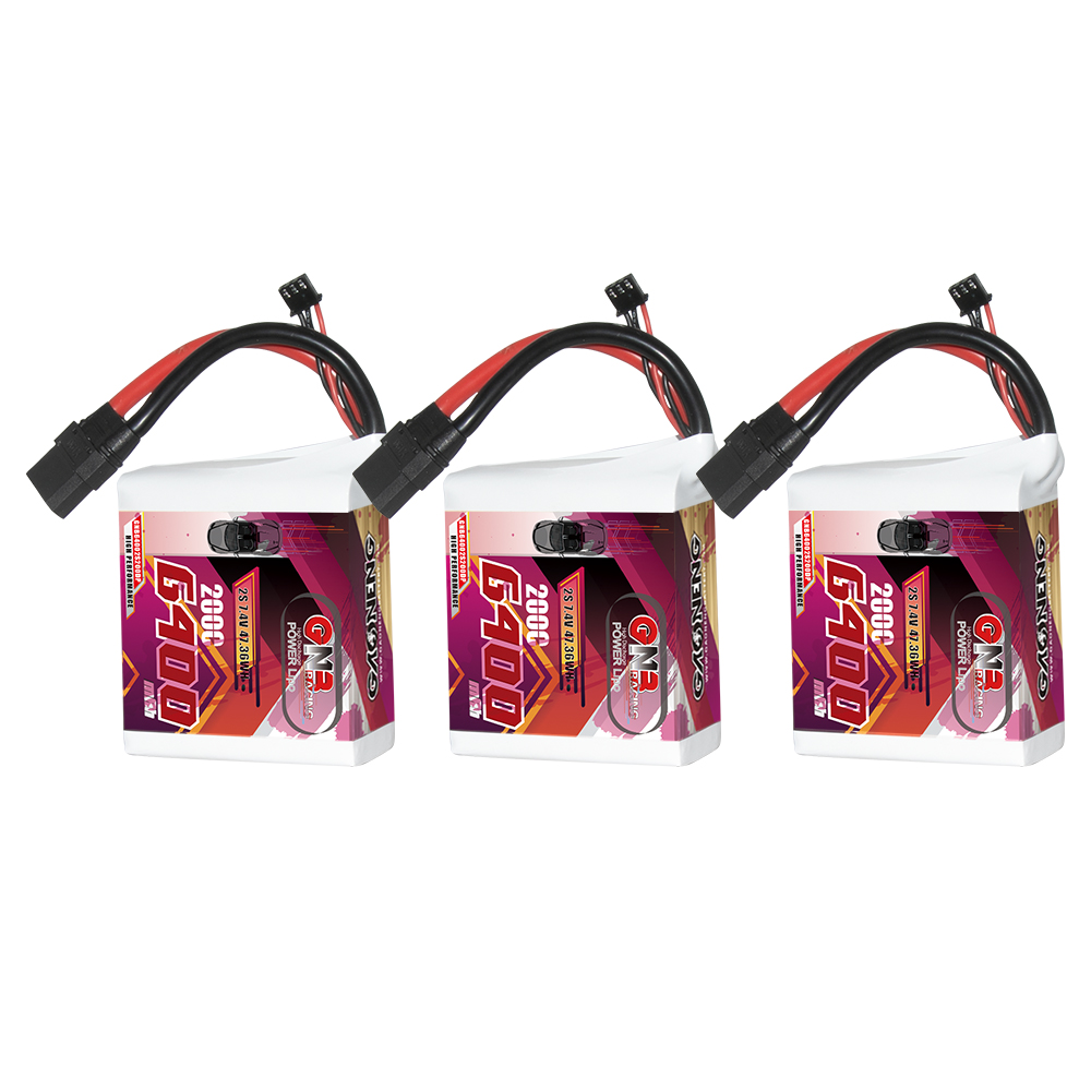 GAONENG GNB 2S 7.4V 6400mAh 200C LiPo Battery XT90