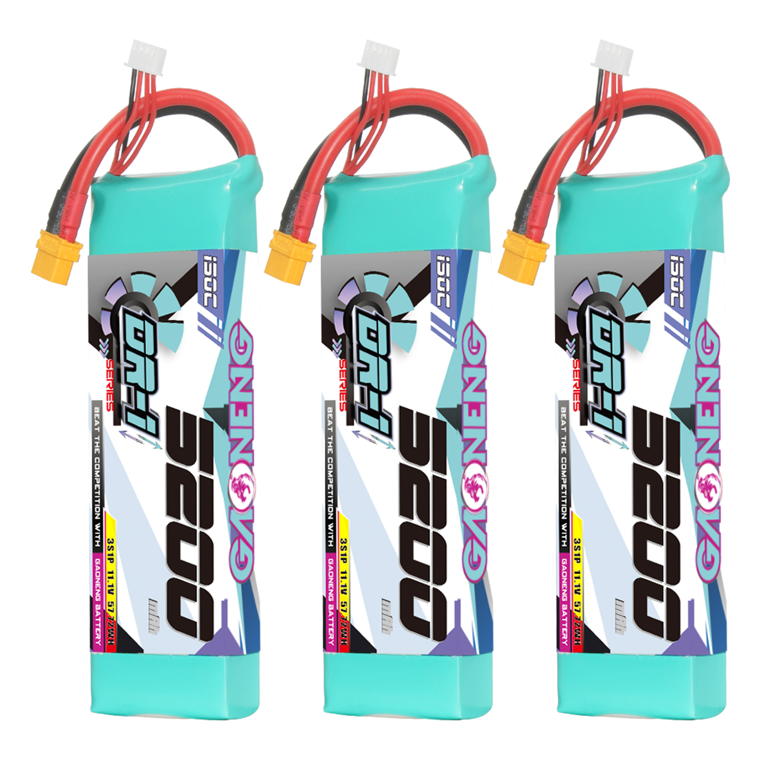GAONENG GNB DR-1 Series 3S 11.1V 5200mAh 150C LiPo Battery XT60