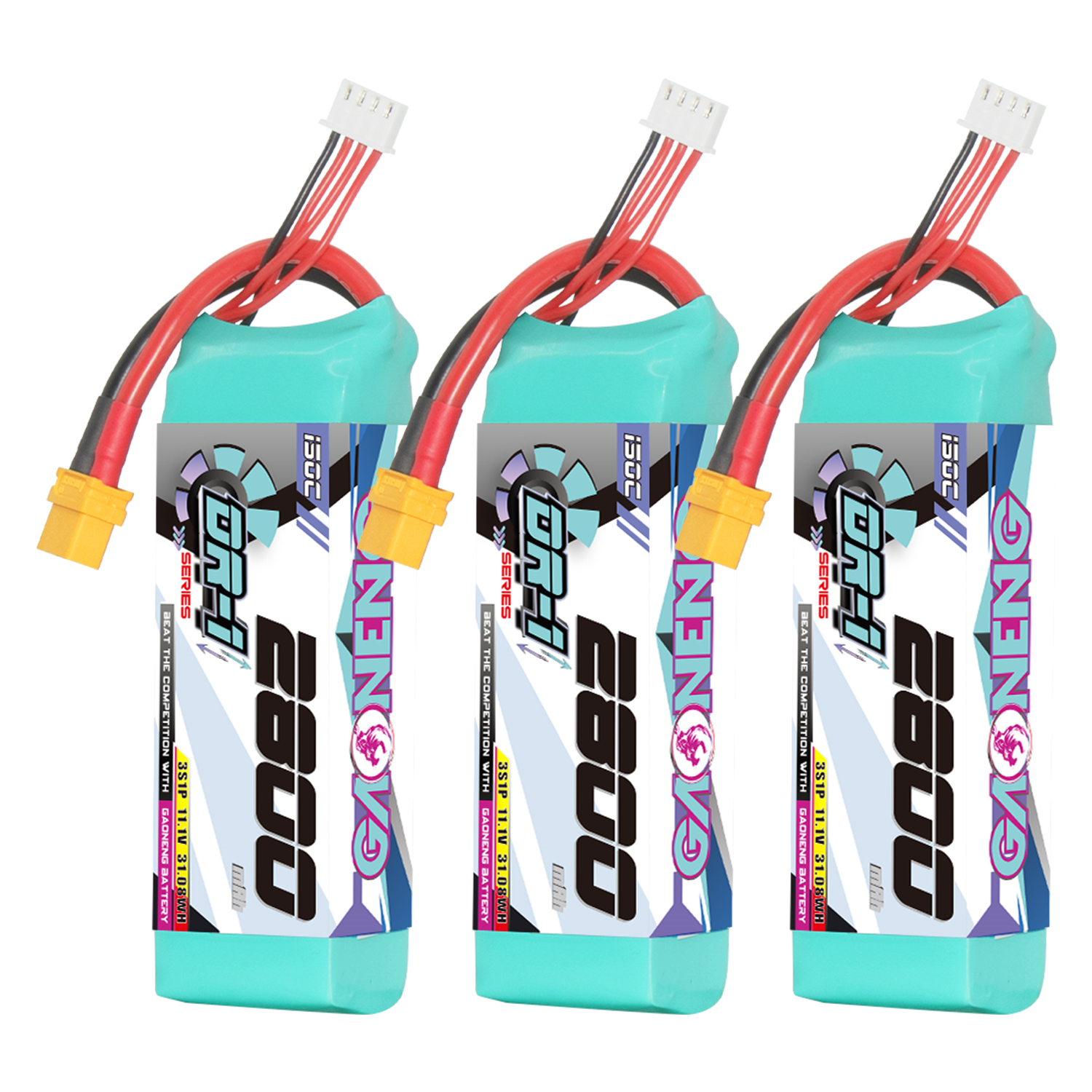 GAONENG GNB DR-1 Series 3S 11.1V 2800mAh 150C LiPo Battery XT60
