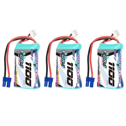 GAONENG GNB DR-1 Series 2S 7.4V 1100mAh 150C LiPo Battery EC2