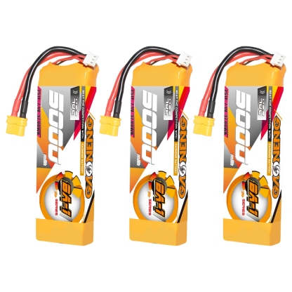 GAONENG GNB BA-1 Series 2S 7.4V 5000mAh 40C LiPo Battery XT60
