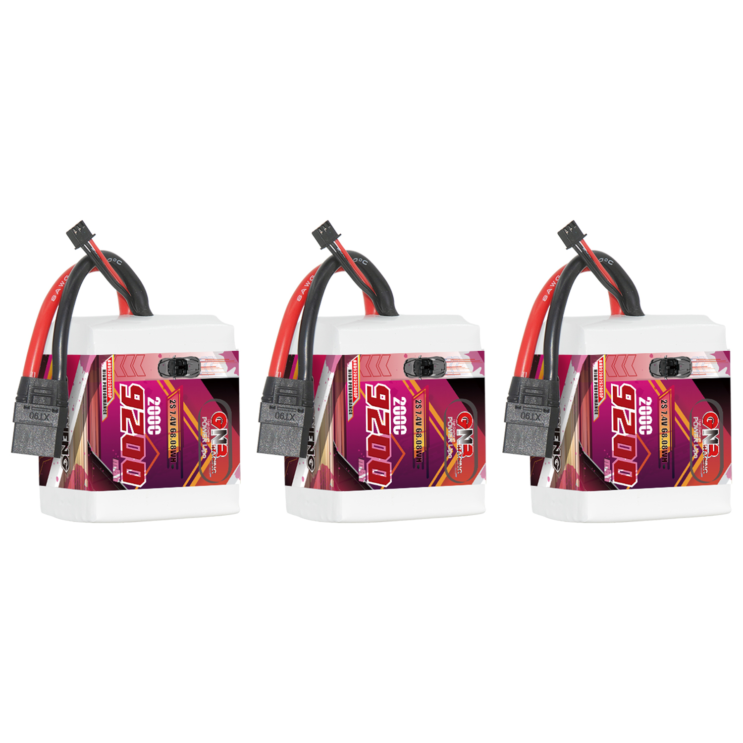 GAONENG GNB 2S 7.4V 9200mAh 200C LiPo Battery XT90