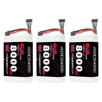 GAONENG GNB 6S 22.2V 8000mAh 10C XT60 Li-ion Battery made with Samsung 21700